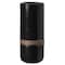 Uniquewise Decorative Modern Ceramic Cylinder Shape Table Vase Flower Holder with Rope, Black 8 Inch QI004362.S.BK - alternate 7